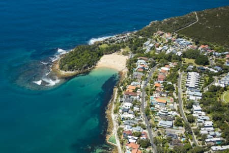 Aerial Image of SHELLY BEACH, MANLY