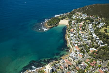 Aerial Image of SHELLY BEACH, MANLY