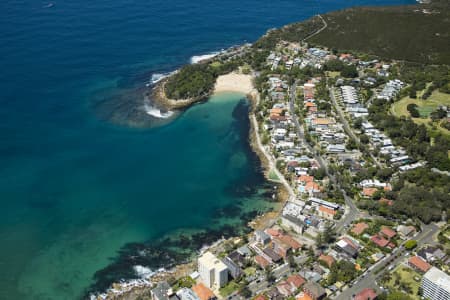 Aerial Image of SHELLY BEACH, MANLY