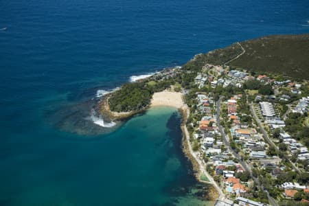 Aerial Image of SHELLY BEACH, MANLY