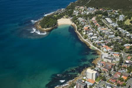 Aerial Image of SHELLY BEACH, MANLY