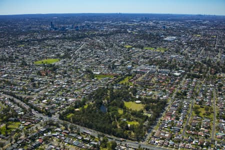 Aerial Image of MERRYLANDS WEST