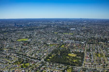 Aerial Image of MERRYLANDS WEST