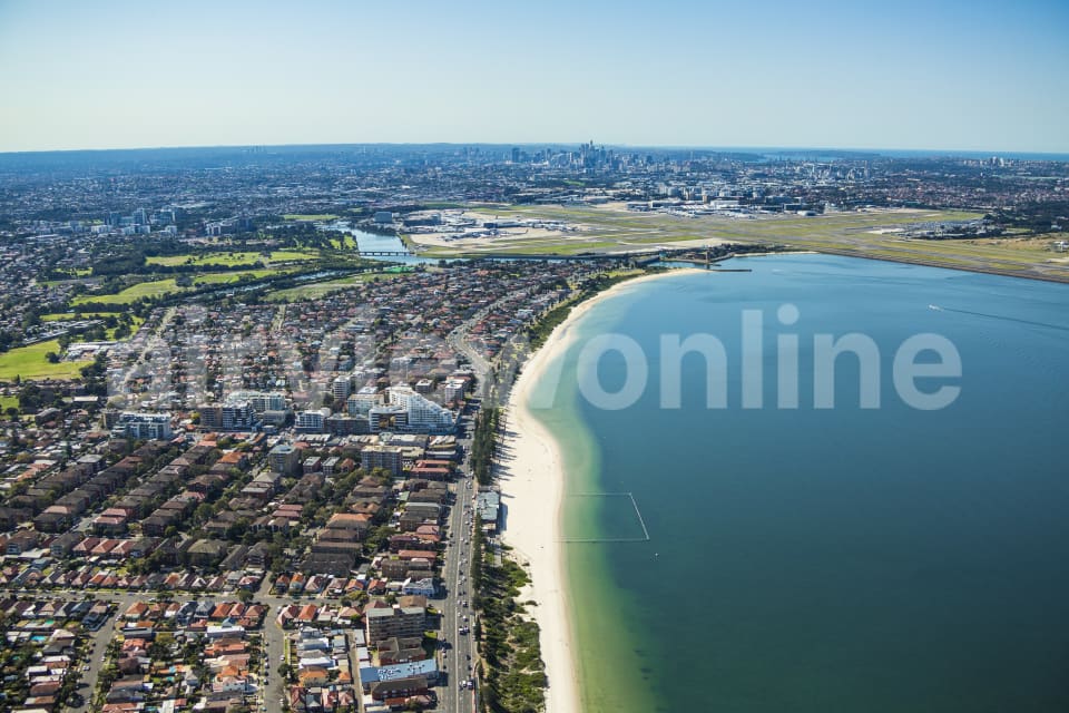 Aerial Image of Brighton Le Sands