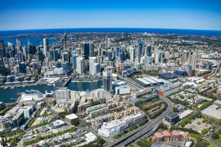 Aerial Image of PYRMONT TO CBD