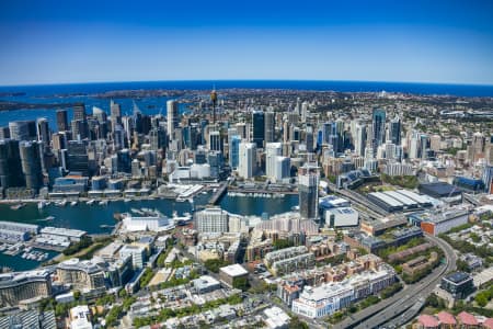 Aerial Image of PYRMONT TO CBD