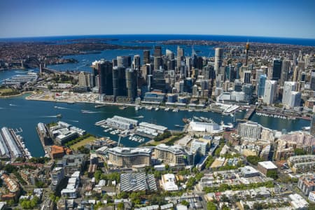 Aerial Image of PYRMONT TO CBD