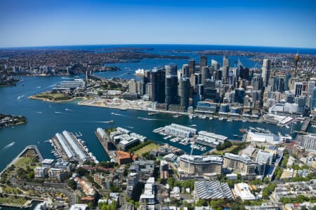 Aerial Image of PYRMONT TO CBD