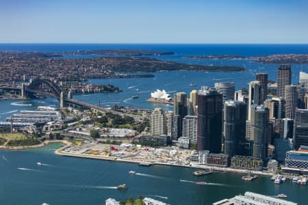 Aerial Image of PYRMONT TO CBD