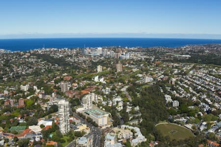 Aerial Image of WOOLLAHRA, BONDI JUNCTION & BONDI