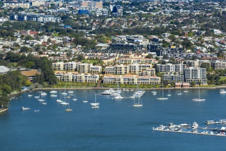 Aerial Image of ROZELLE