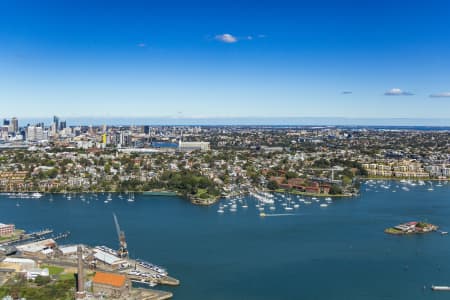 Aerial Image of BALMAIN