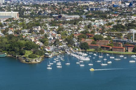 Aerial Image of BALMAIN