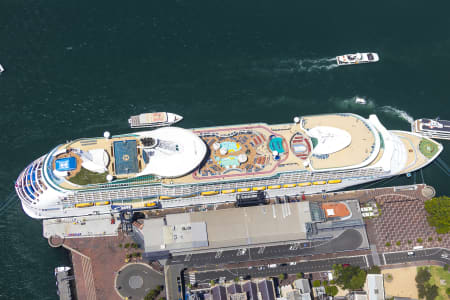 Aerial Image of ROYAL CARIBBEAN CRUISE SHIPS AUSTRALIA