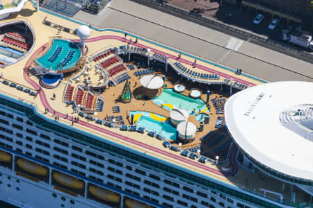 Aerial Image of ROYAL CARIBBEAN CRUISE SHIPS AUSTRALIA