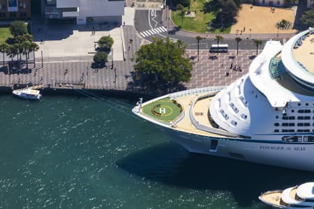 Aerial Image of ROYAL CARIBBEAN CRUISE SHIPS AUSTRALIA