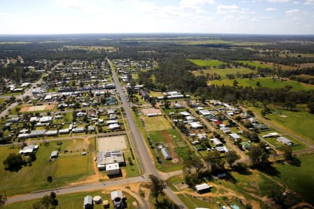 Aerial Image of BARADINE TOWNSHIP