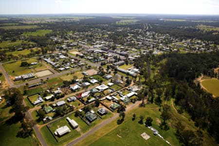 Aerial Image of BARADINE TOWNSHIP