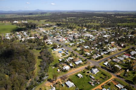 Aerial Image of BARADINE TOWNSHIP
