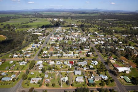 Aerial Image of BARADINE TOWNSHIP