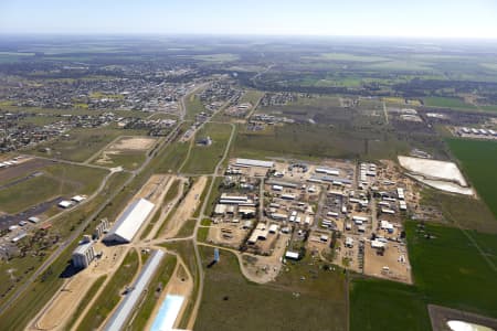 Aerial Image of MOREE TOWNSHIP