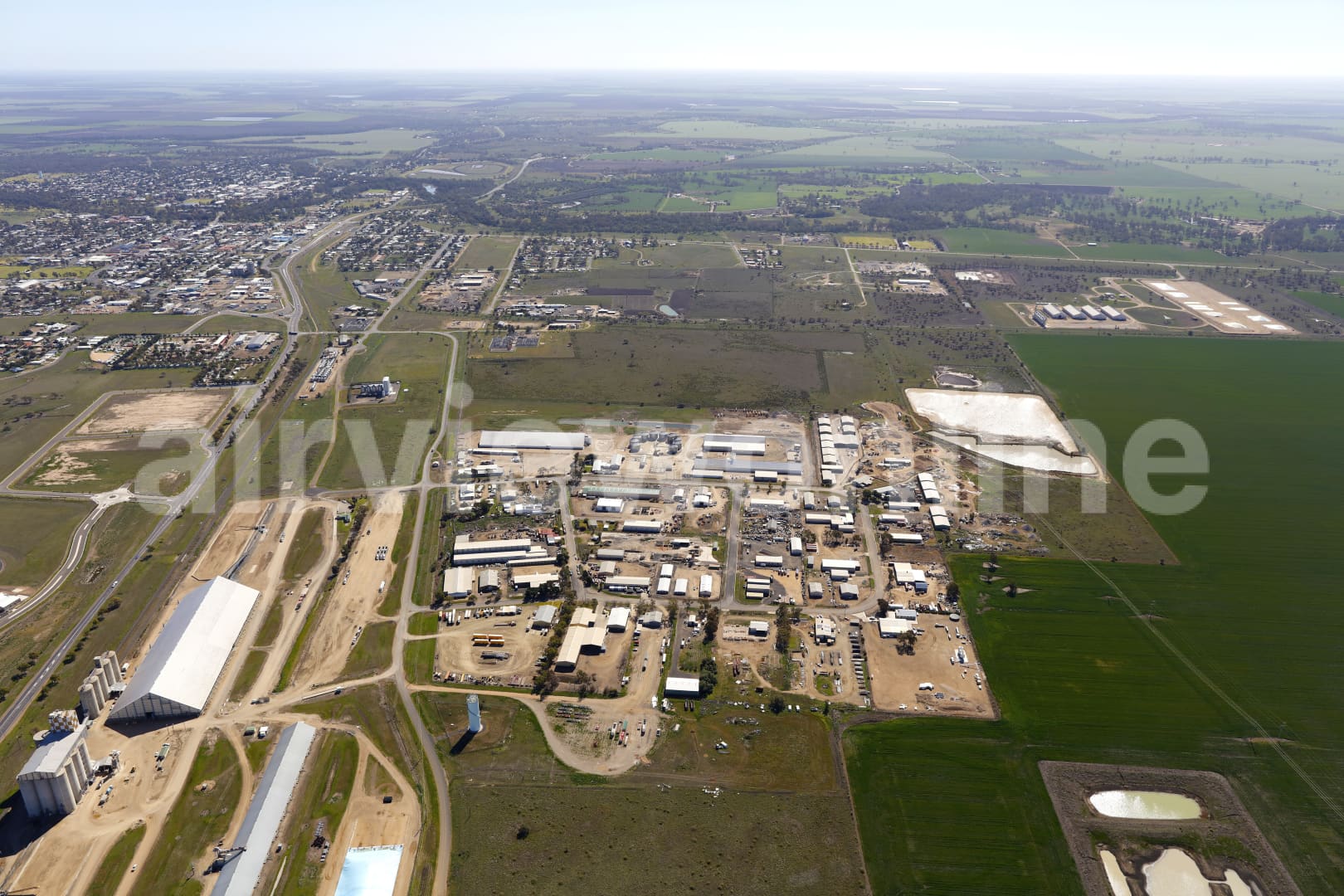 Moree Postcode Aerial Photography Moree Township - Airview Online