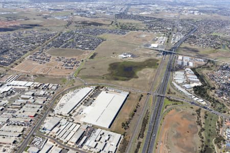 Aerial Image of OLD GEELONG ROAD, HOPPERS CROSSING