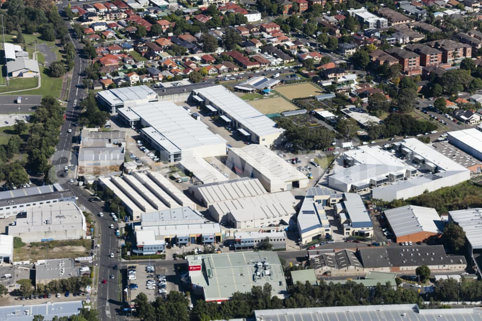 Aerial Image of Rockdale Industrial