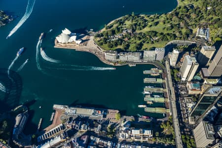 Aerial Image of CIRCULAR QUAY