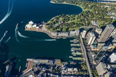 Aerial Image of CIRCULAR QUAY