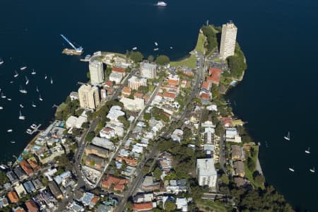 Aerial Image of LAVENDER BAY