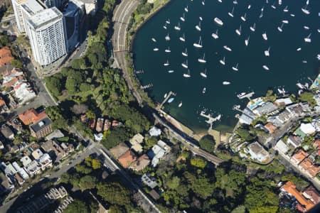 Aerial Image of LAVENDER BAY