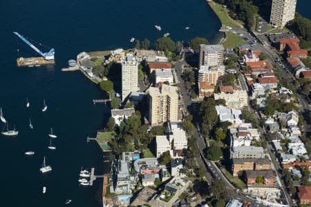 Aerial Image of LAVENDER BAY