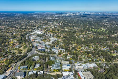Aerial Image of PYMBLE