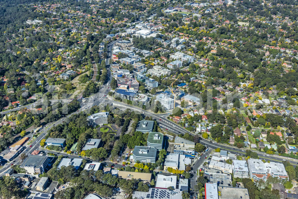 Aerial Image of Pymble