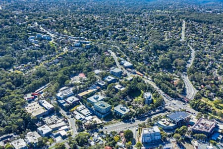 Aerial Image of PYMBLE
