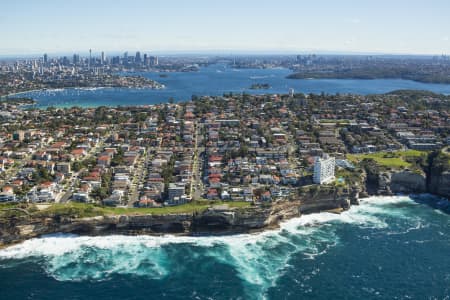 Aerial Image of NORTH BONDI TO VAUCLUE INCLUDING DOVER HEIGHTS