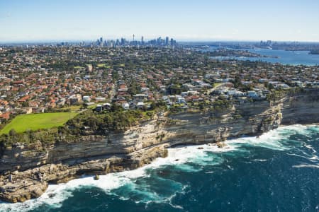 Aerial Image of NORTH BONDI TO VAUCLUE INCLUDING DOVER HEIGHTS
