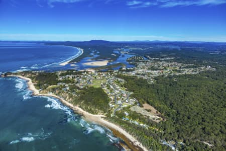 Aerial Image of NAMBUCCA HEADS