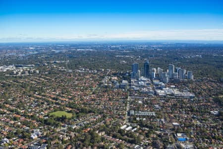 Aerial Image of NORTH WILLOUGHBY