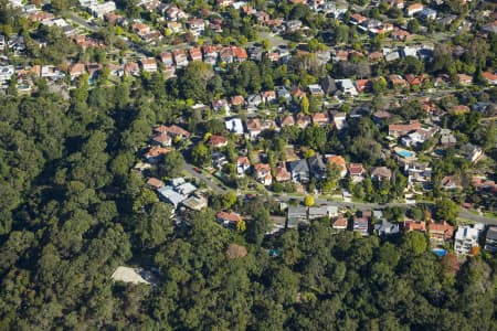 Aerial Image of CASTLECRAG & MIDDLE COVE