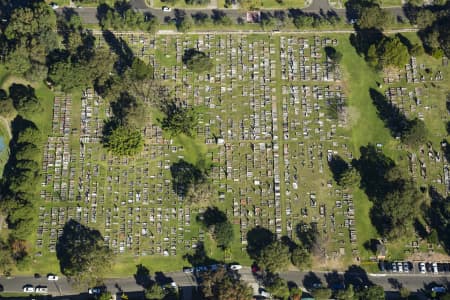 Aerial Image of MANLY CEMETERY