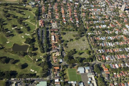 Aerial Image of MANLY CEMETERY