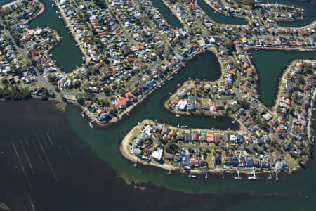 Aerial Image of SAINT HUBERTS ISLAND