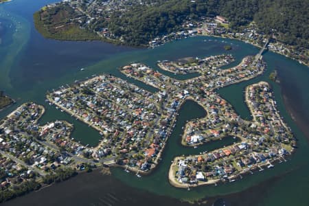 Aerial Image of SAINT HUBERTS ISLAND