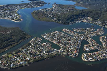 Aerial Image of SAINT HUBERTS ISLAND