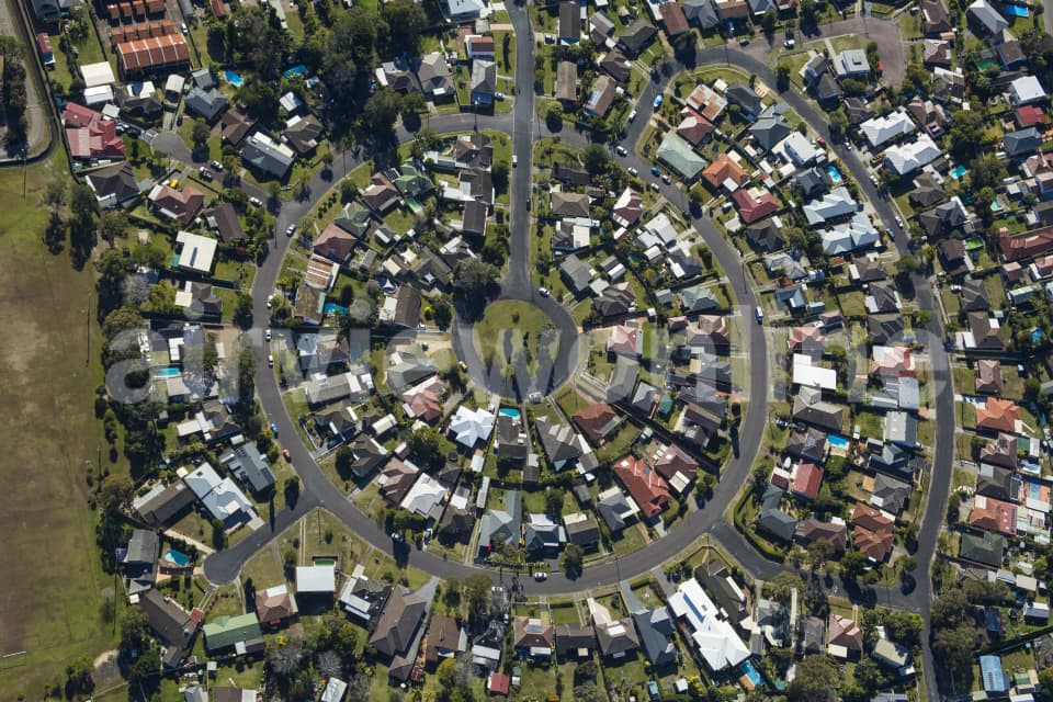 Aerial Image of Cammelia Circut, Woy Woy