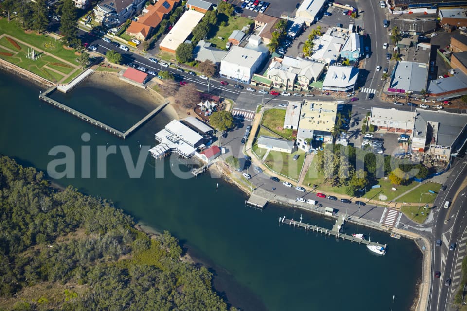 Aerial Image of Fishermen\'s Wharf, Woy Woy
