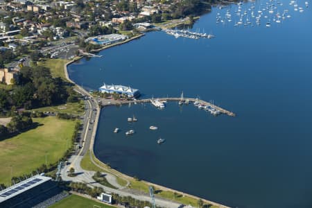 Aerial Image of CENTRAL COAST STADIUM - GOSFORD