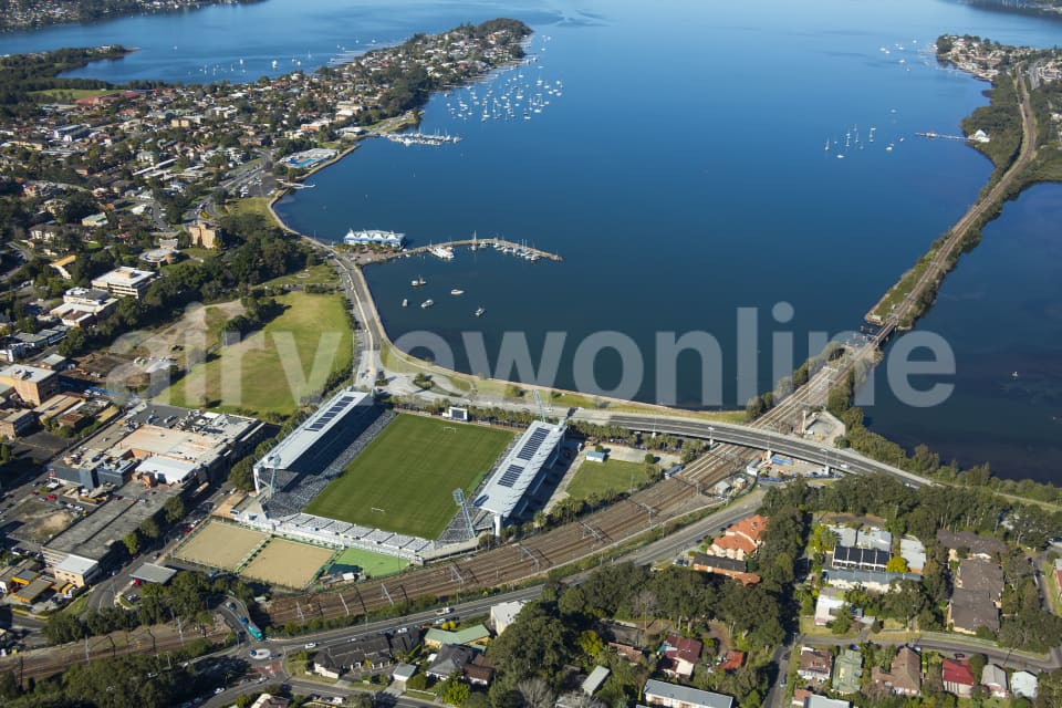 Aerial Image of Central Coast Stadium - Gosford